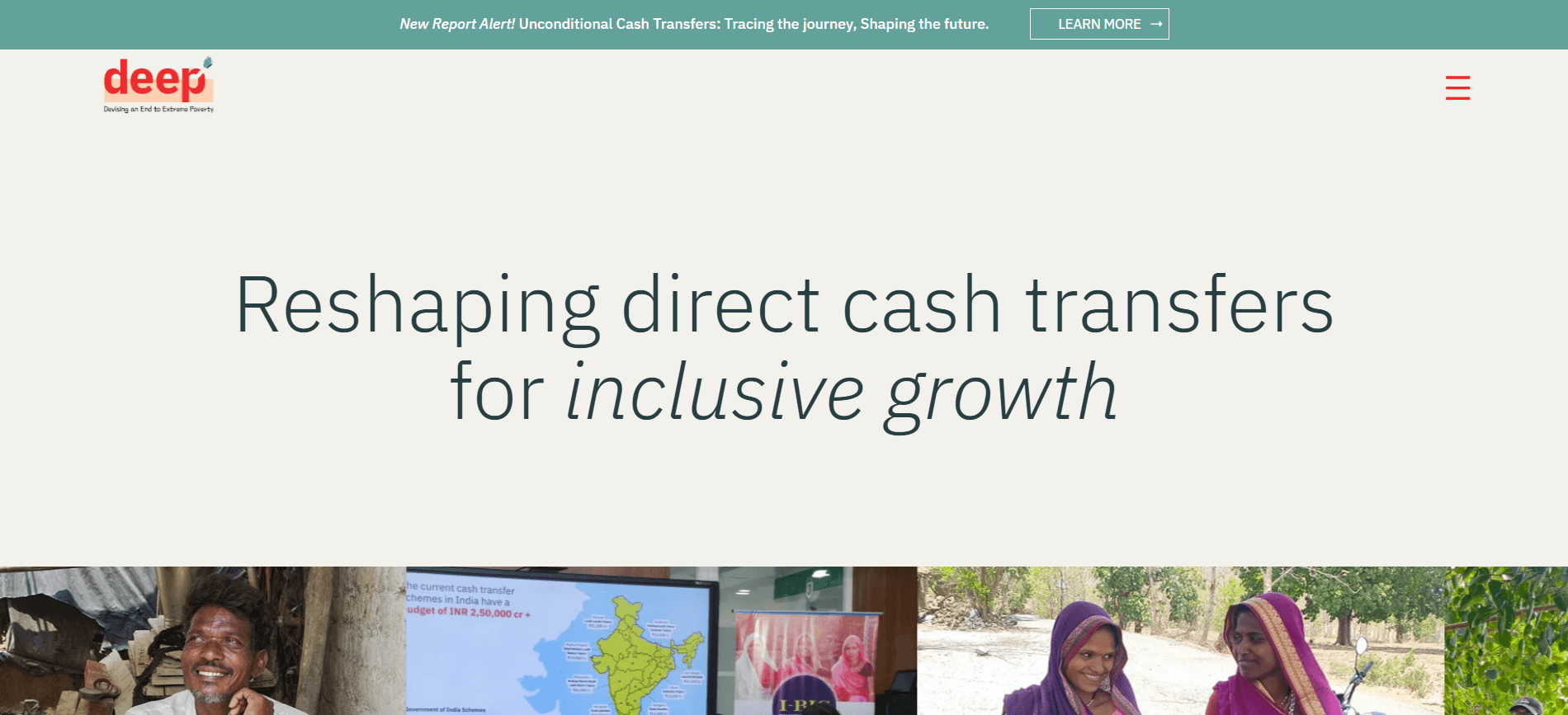 NGO website redesign